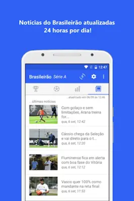 Brasileirão série A e série B android App screenshot 3