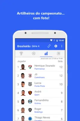 Brasileirão série A e série B android App screenshot 4