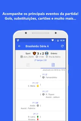 Brasileirão série A e série B android App screenshot 6